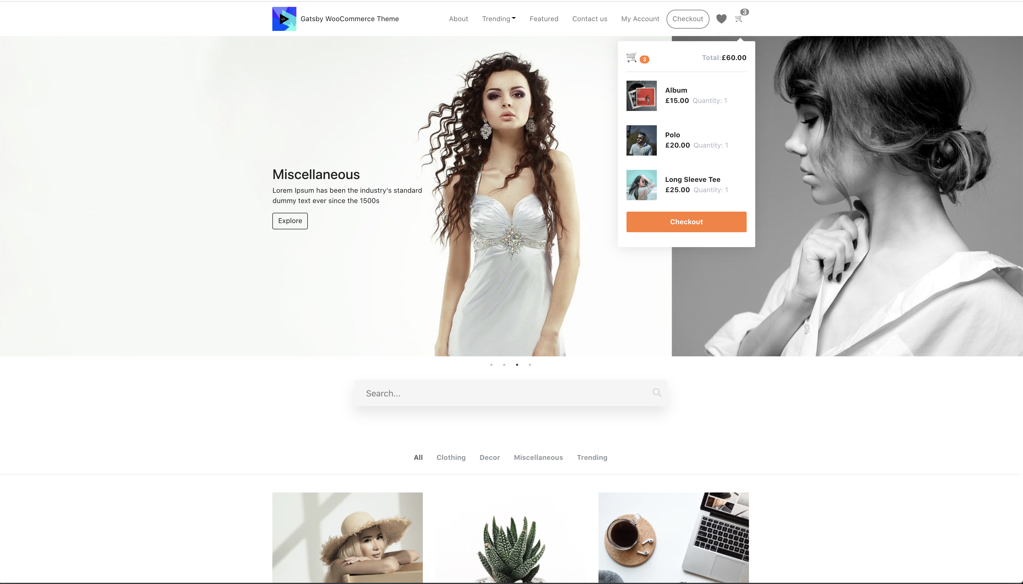 free woocommerce themes with sample data